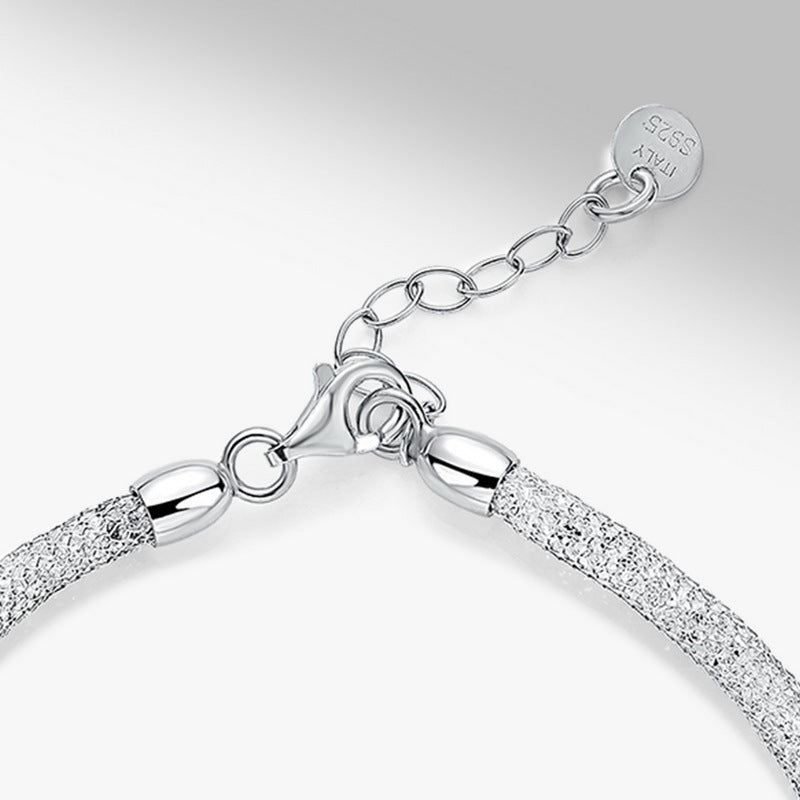 S925 Sterling Silver Zircon Star Bracelet
