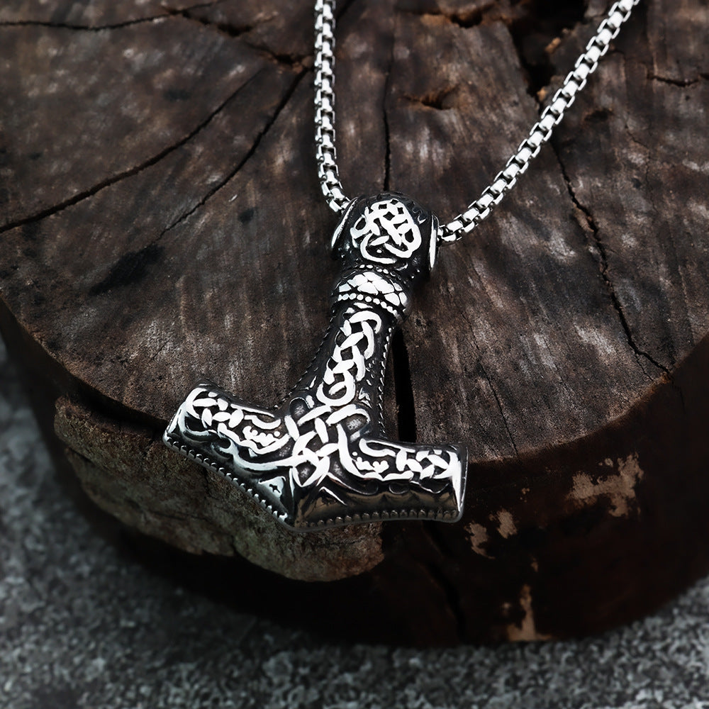 European And American Style Viking Thor Hammer Necklace