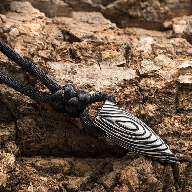 Film And Television Same Necklace Titanium Steel Pendant