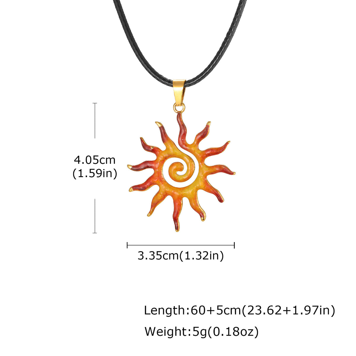 And Christmas Color Hammer Stainless Steel Pendant