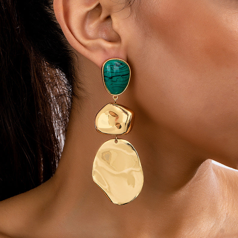 Planderful Vienna Verve Earrings – Fashionable Geometric Design