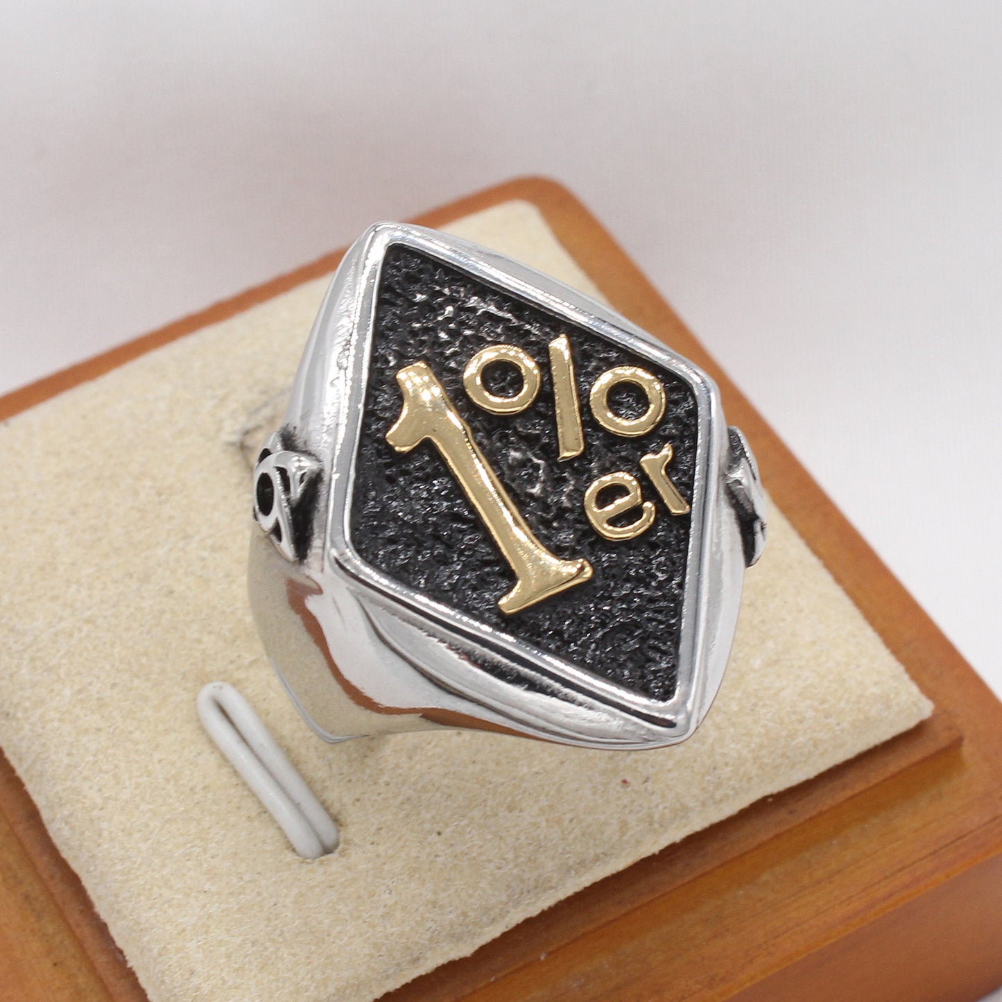 Planderful Jewelry Vintage Stainless Steel Ring With European American Style And Everyday Genie Collection