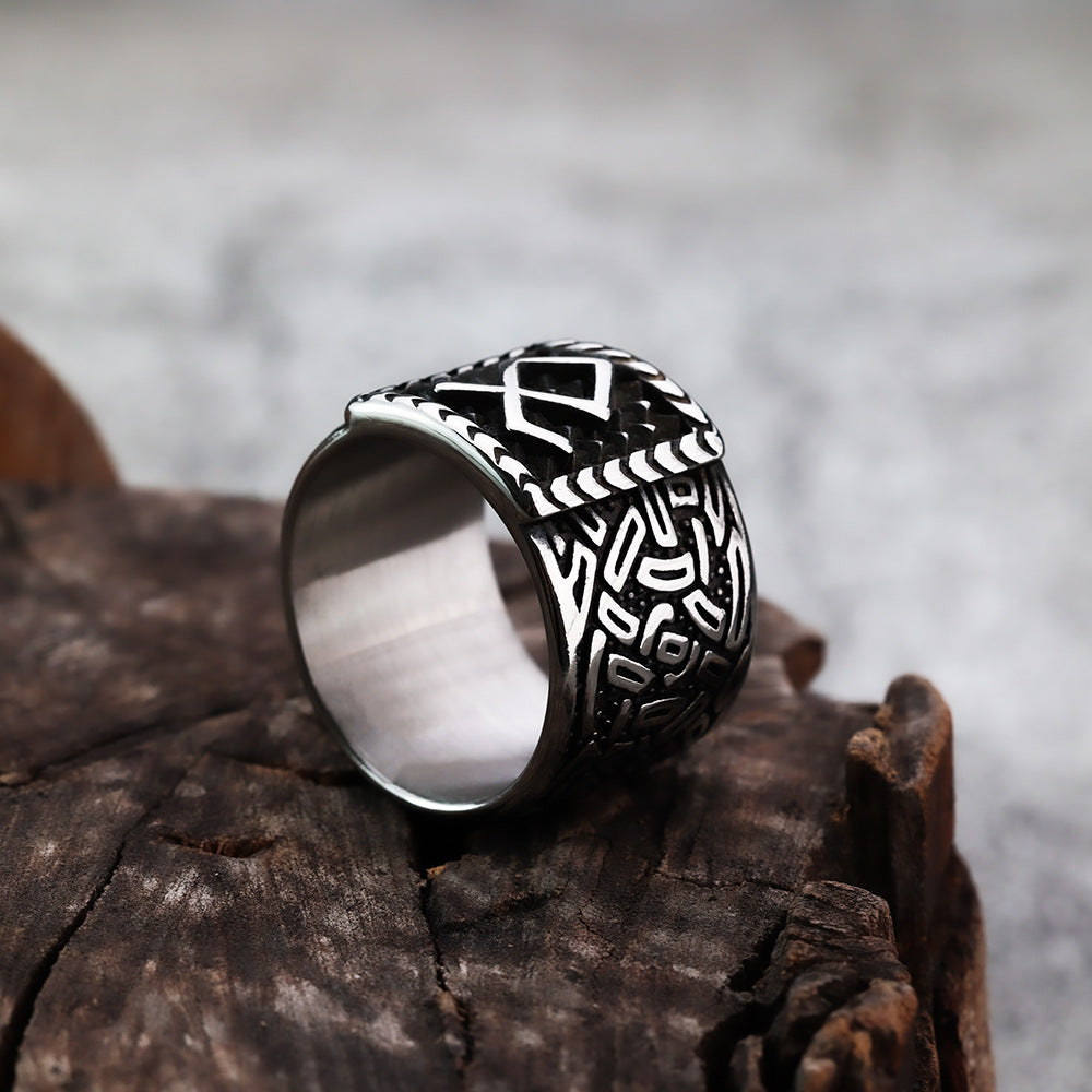 European and American Jewelry Wholesale Men's Viking Ring