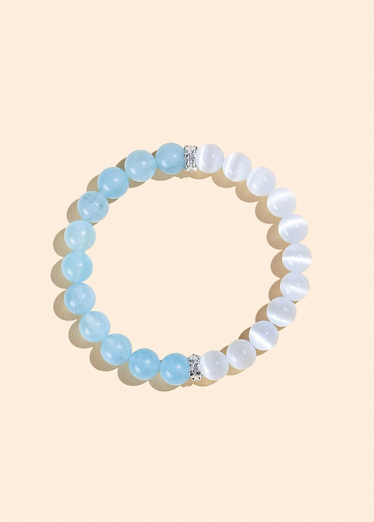 Planderful Fortune's Favor Bracelet – Fresh and Sweet Aquamarine Beaded Design