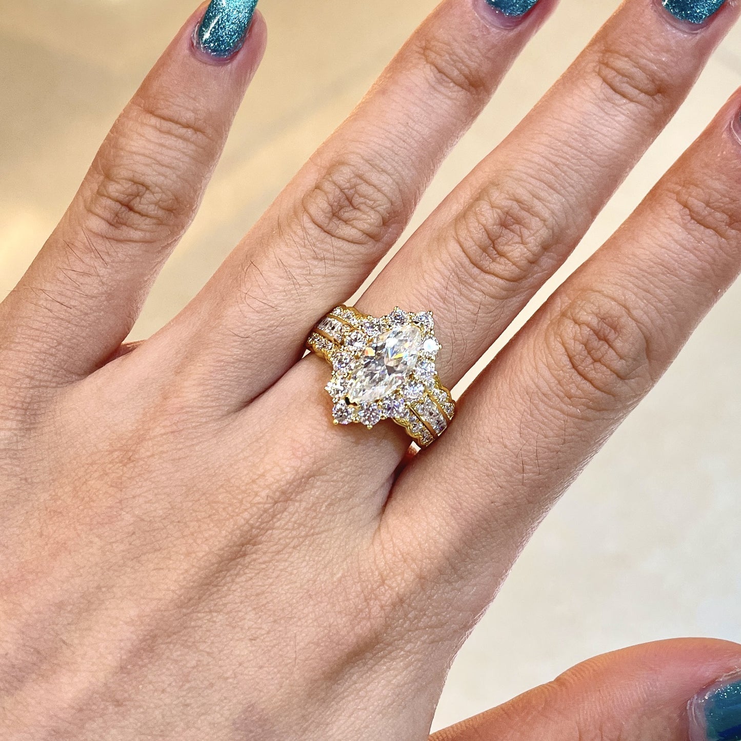 Cross-Border Hot Sale European American Fashion Ring Women