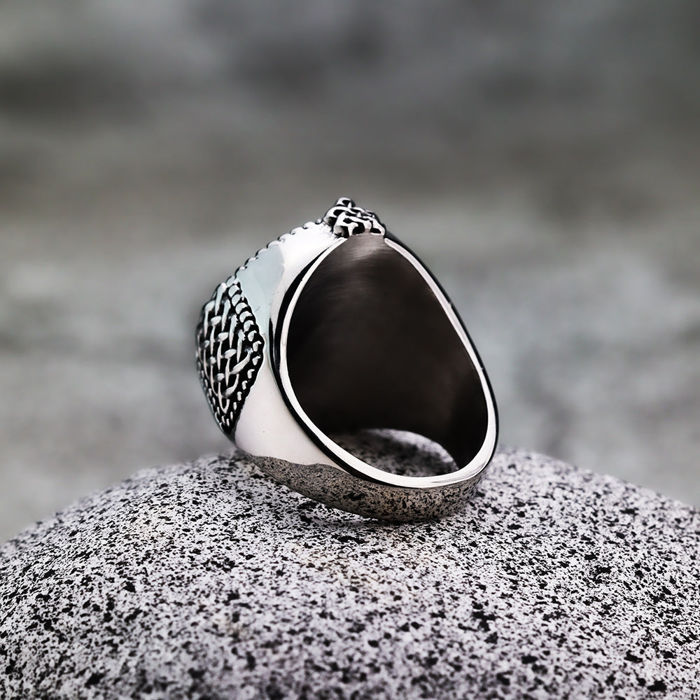 Nordic Viking Ring Fashion Classic Stainless Steel Jewelry
