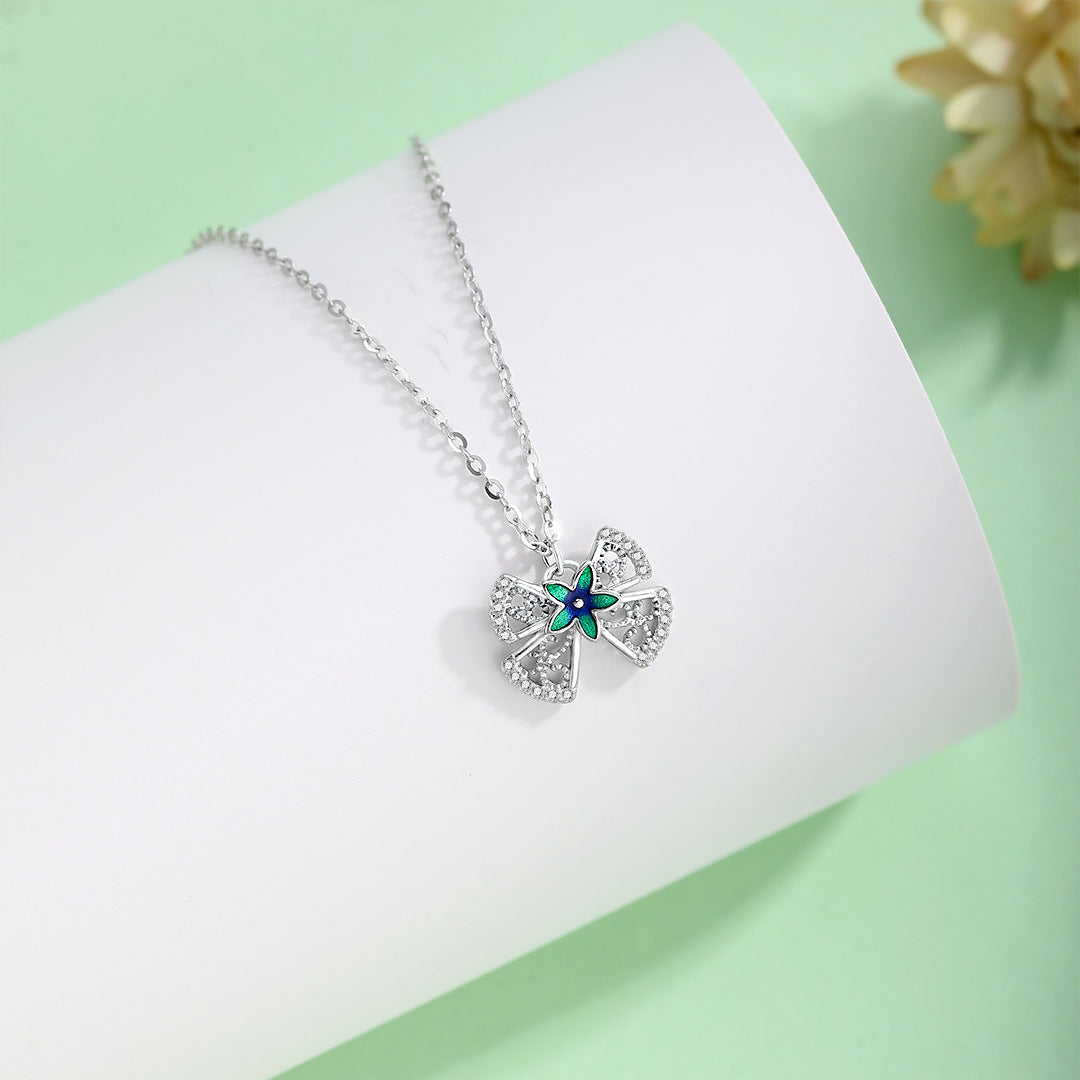 Planderful S925 Sterling Silver Butterfly Necklace For Women Delicate Forest Inspired Everyday Luxury Gift