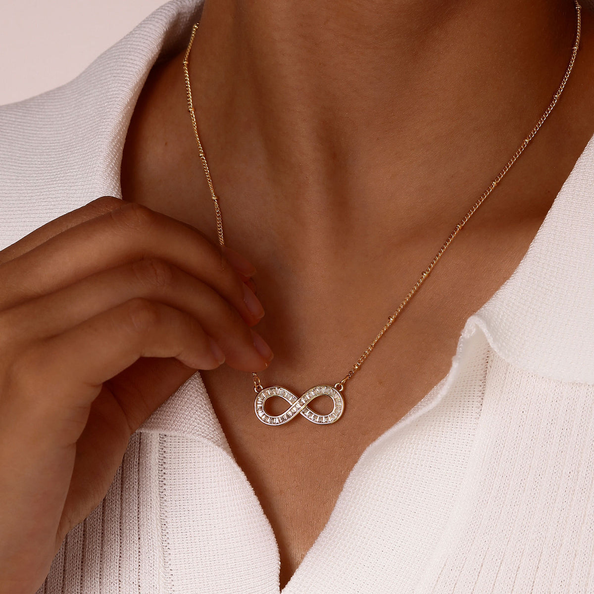 Zircon Copper Necklace