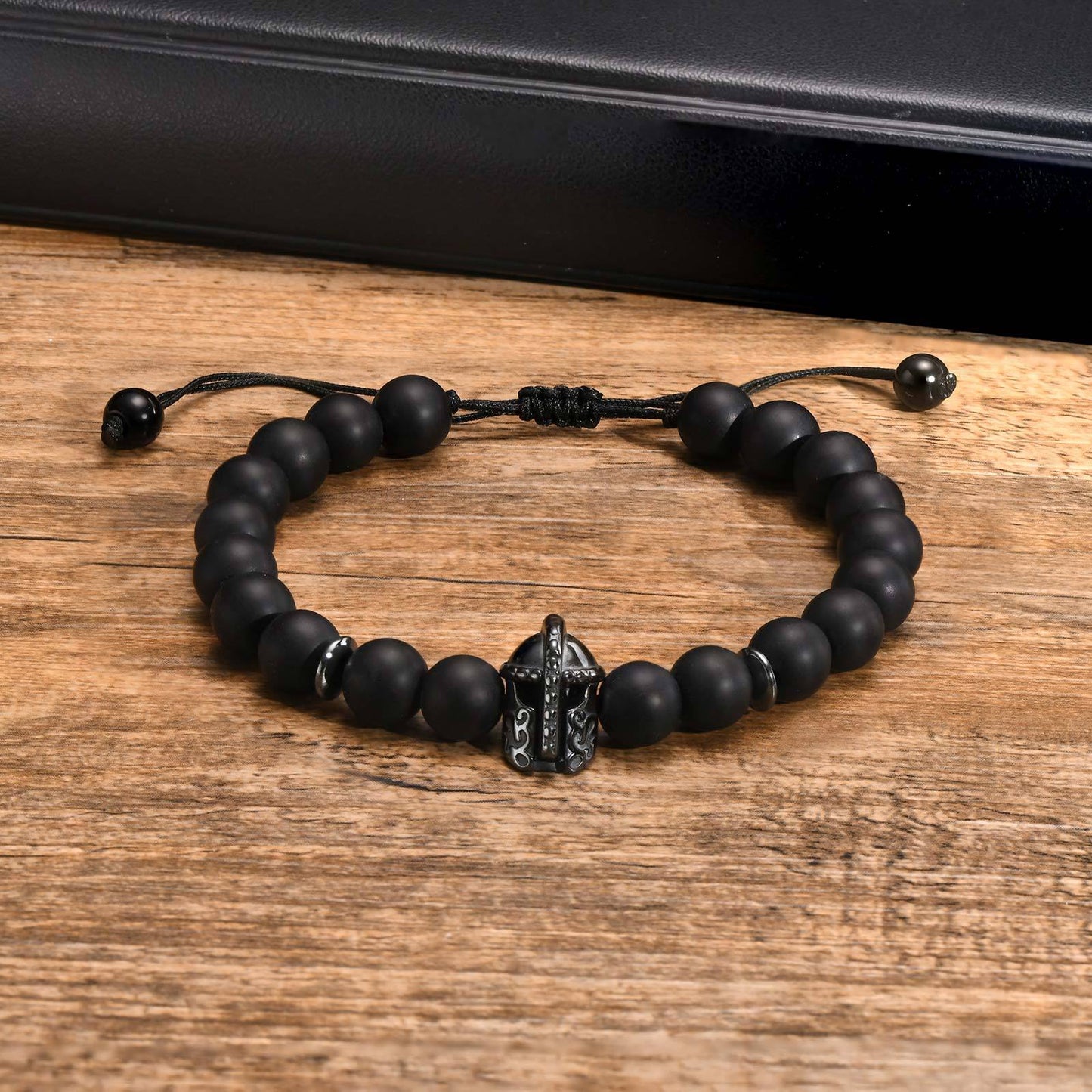 Bracelets Jewelry Bracelet Black Gallstone Agate Adjustable