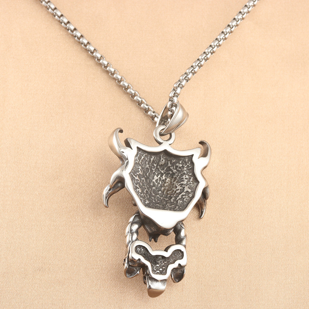 European And American Stainless Steel Animal Sheep Pendant