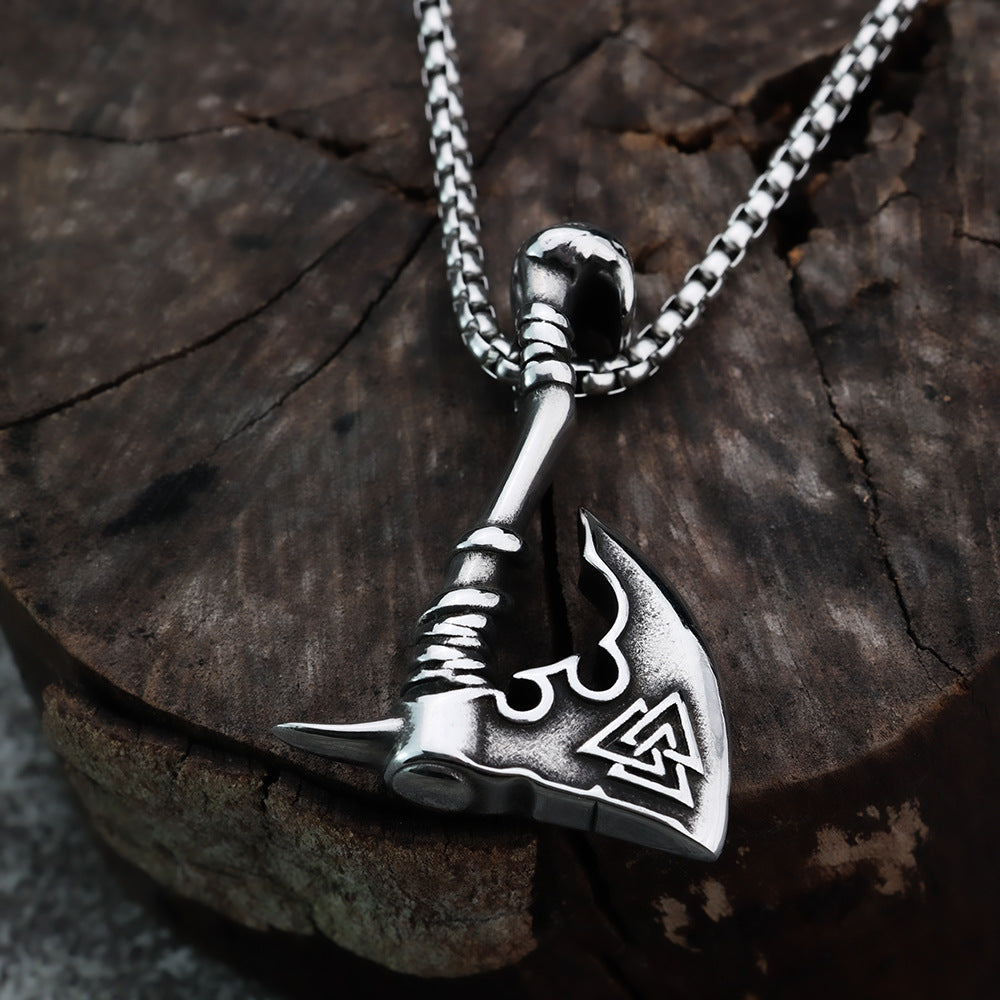Norwegian Viking Pendant Personalized Axe Rune Fashion Jewelry