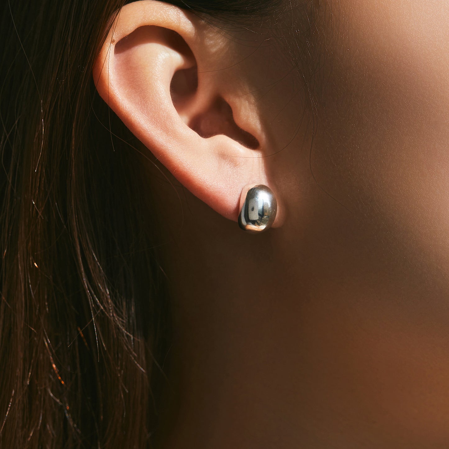 Planderful Everyday Genie Earrings – Irregular Design with Mirror Finish