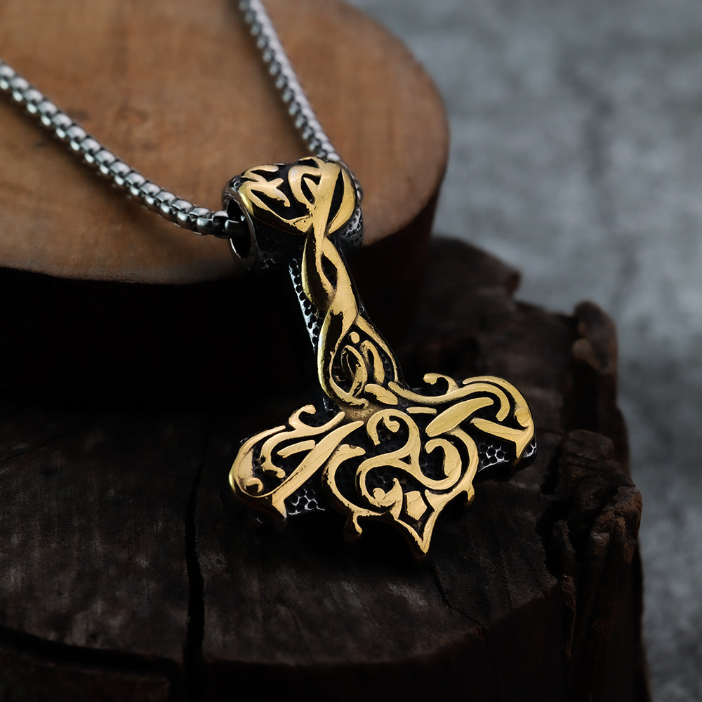 European And American Style Viking Thor's Hammer Pendant