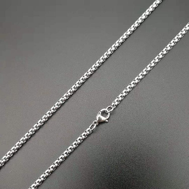 Zircon Necklace - Elegant Gold-Plated Cross Pendant