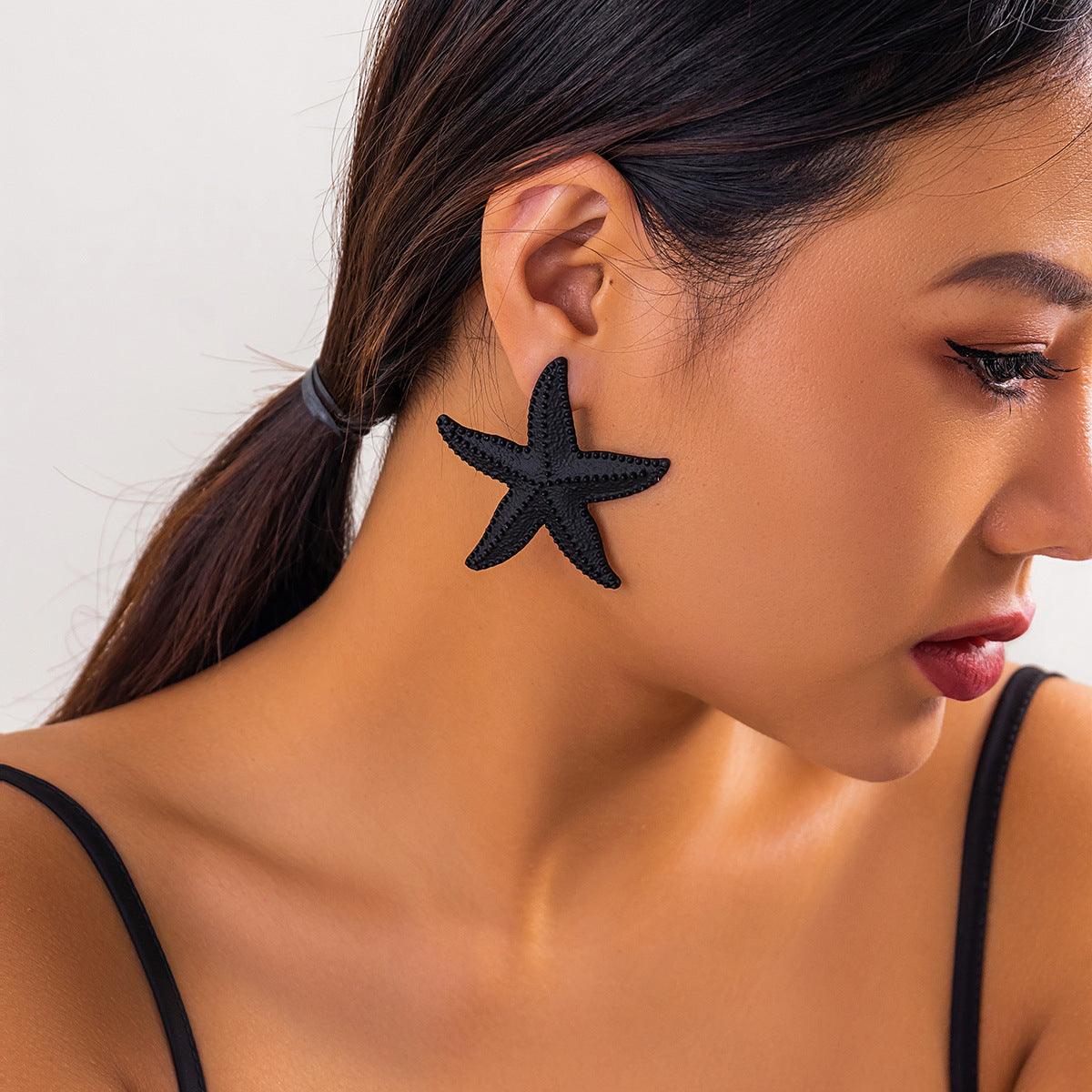 Ethnic Style Starfish Earrings with Oceanic Vibe