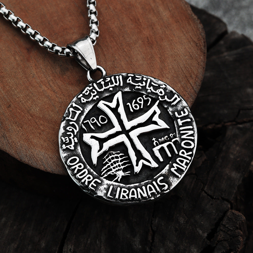 New Personality Church Portrait Faith Pendant Accessories