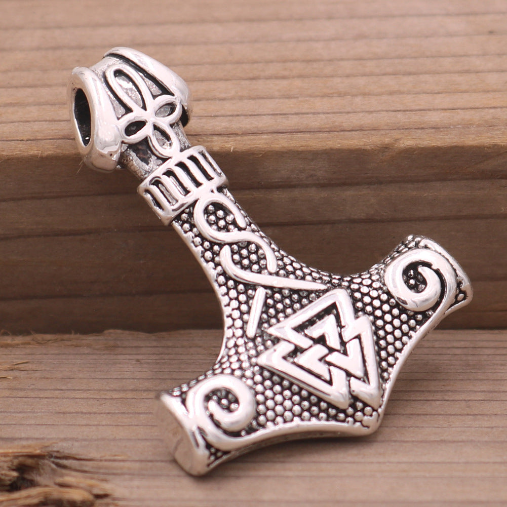Norse Legacy Thor's Hammer Necklace - Mythical Viking Amulet Jewelry