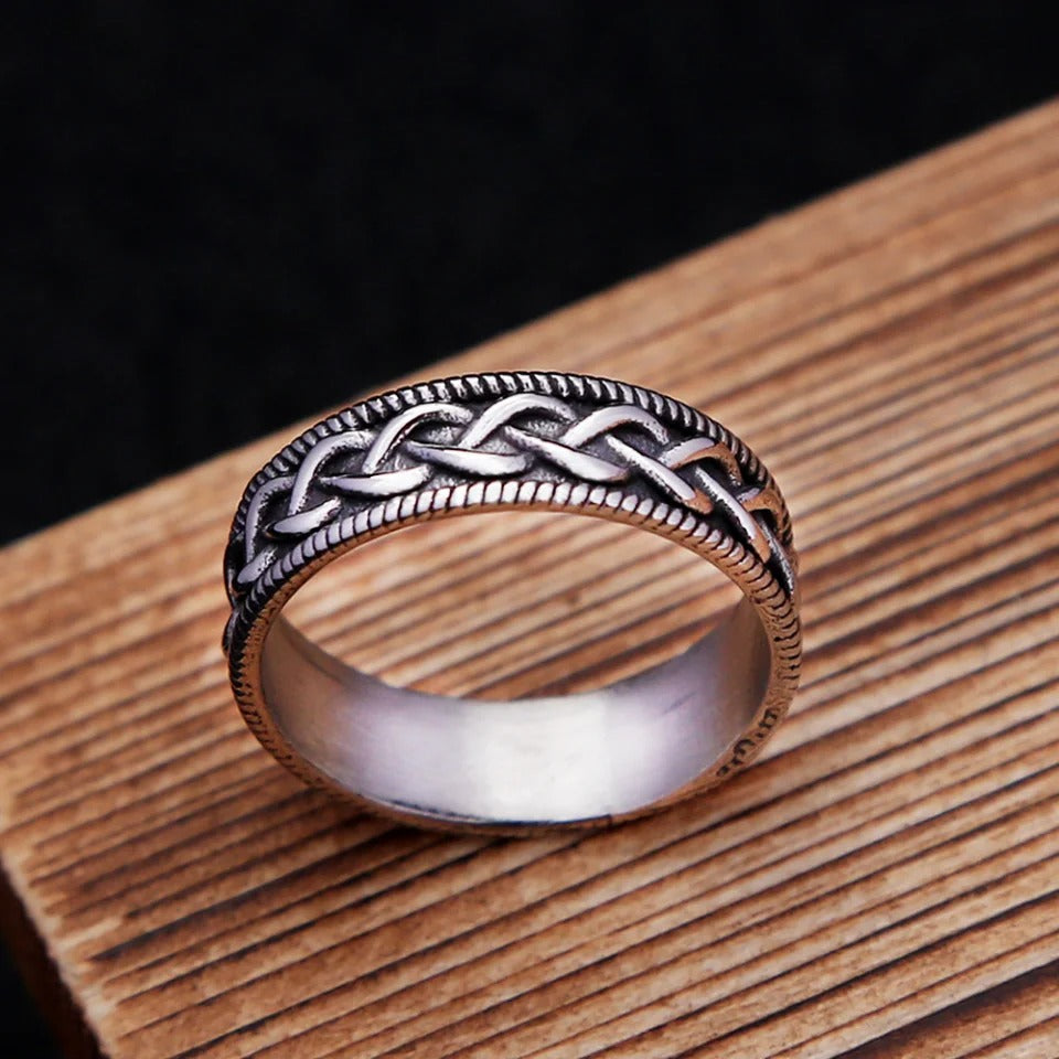 Vintage Special Stainless Steel Men's Ring