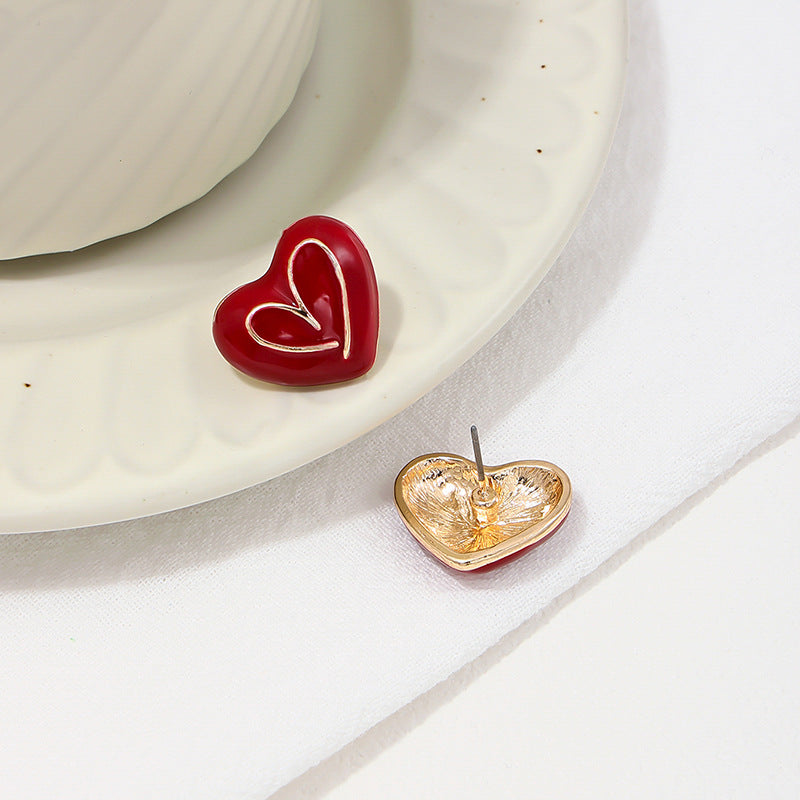 Summer Romance Metal Earrings for Women - Vienna Verve Collection