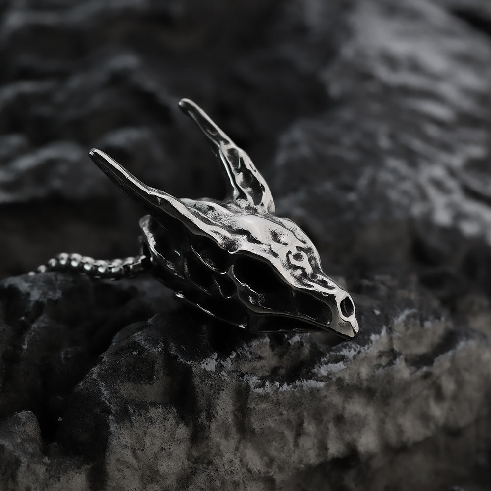 Hip-hop European And American Neckwear Skull Dragon Pendant