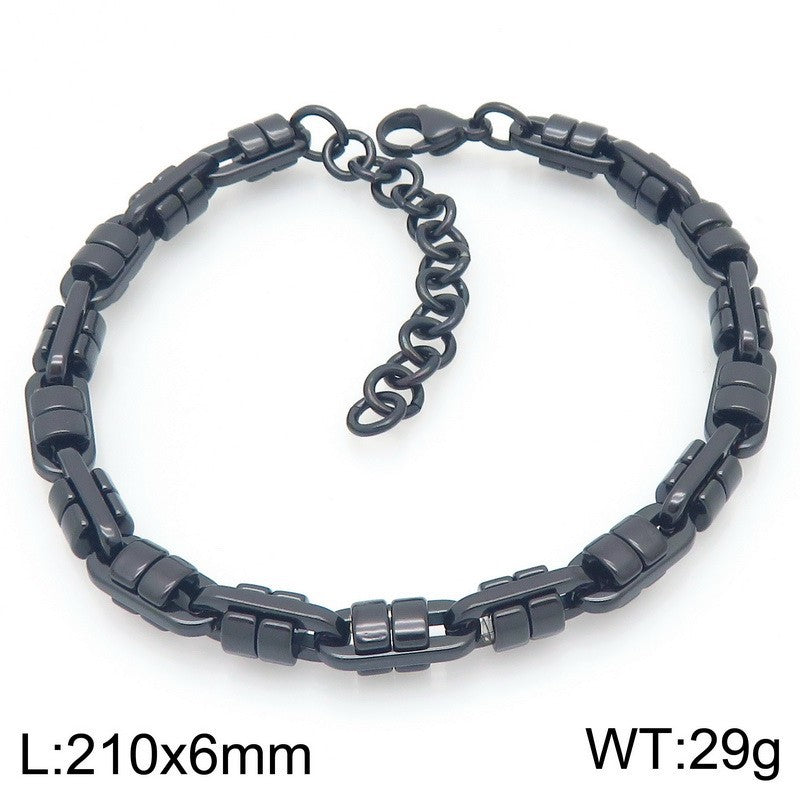 Planderful Personalized Hip Hop Transfer Bracelet For Men