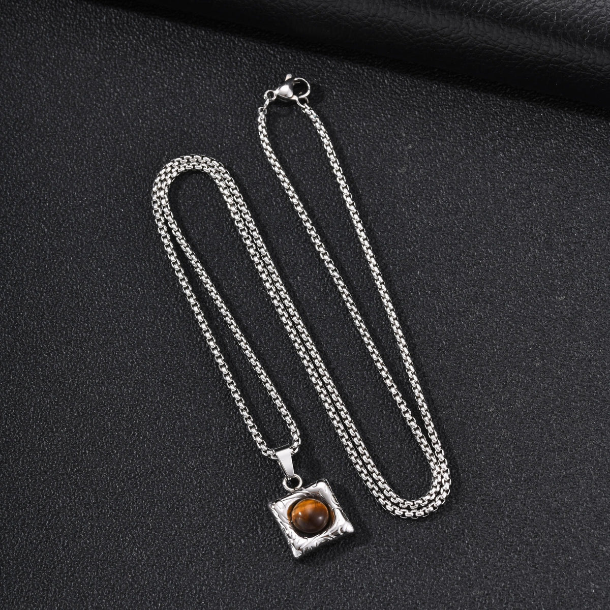 Black Stainless Steel Pendant