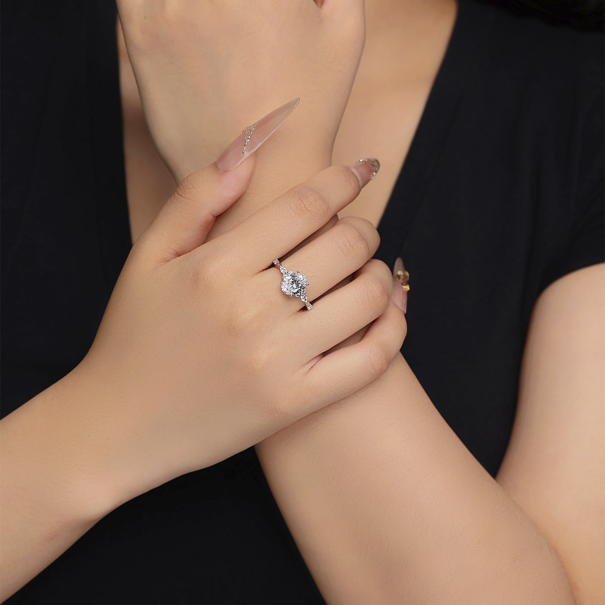 Fanxing Carat S925 Sterling Silver Ring