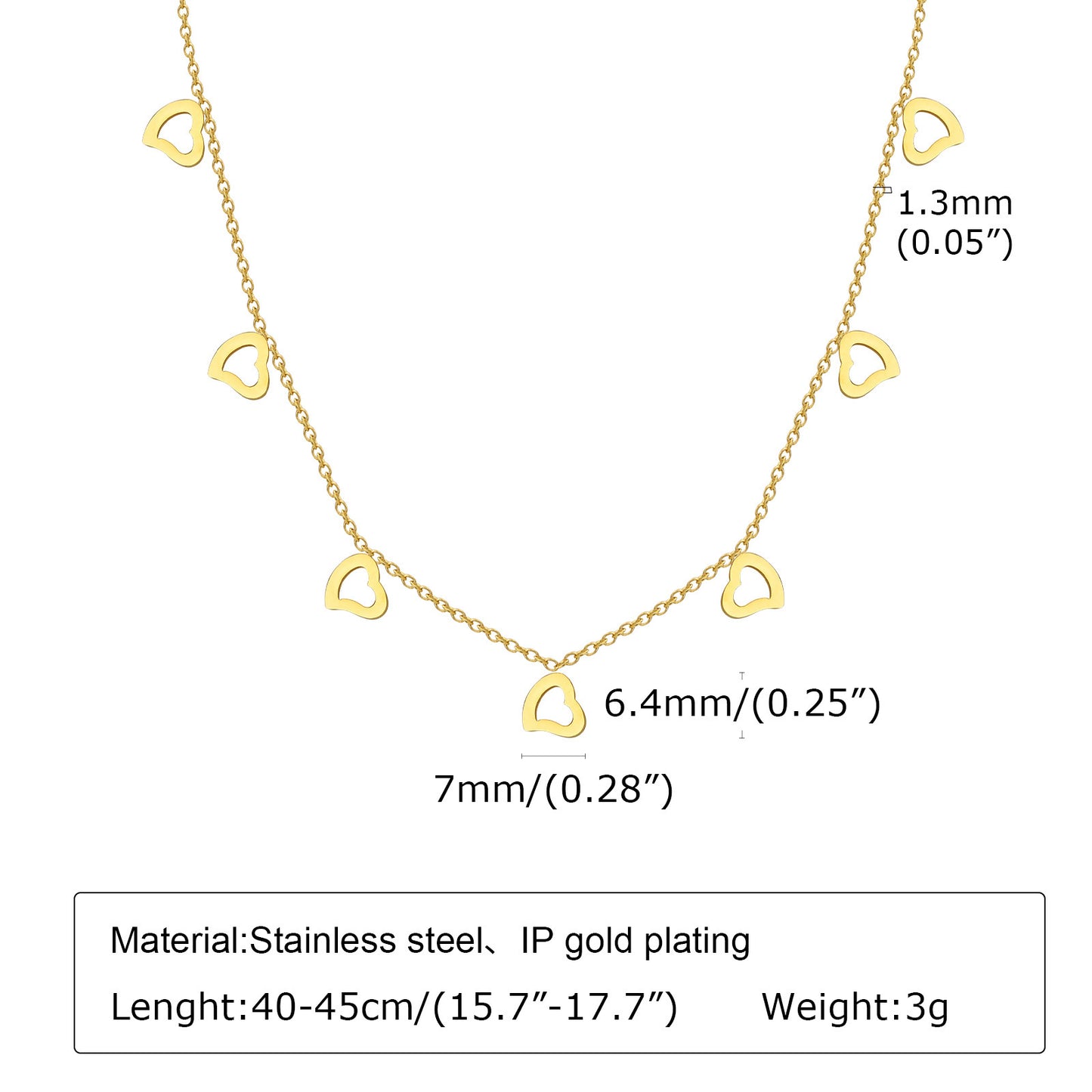 European And American Cross-Border Jewelry Wholesale Gold Necklace
