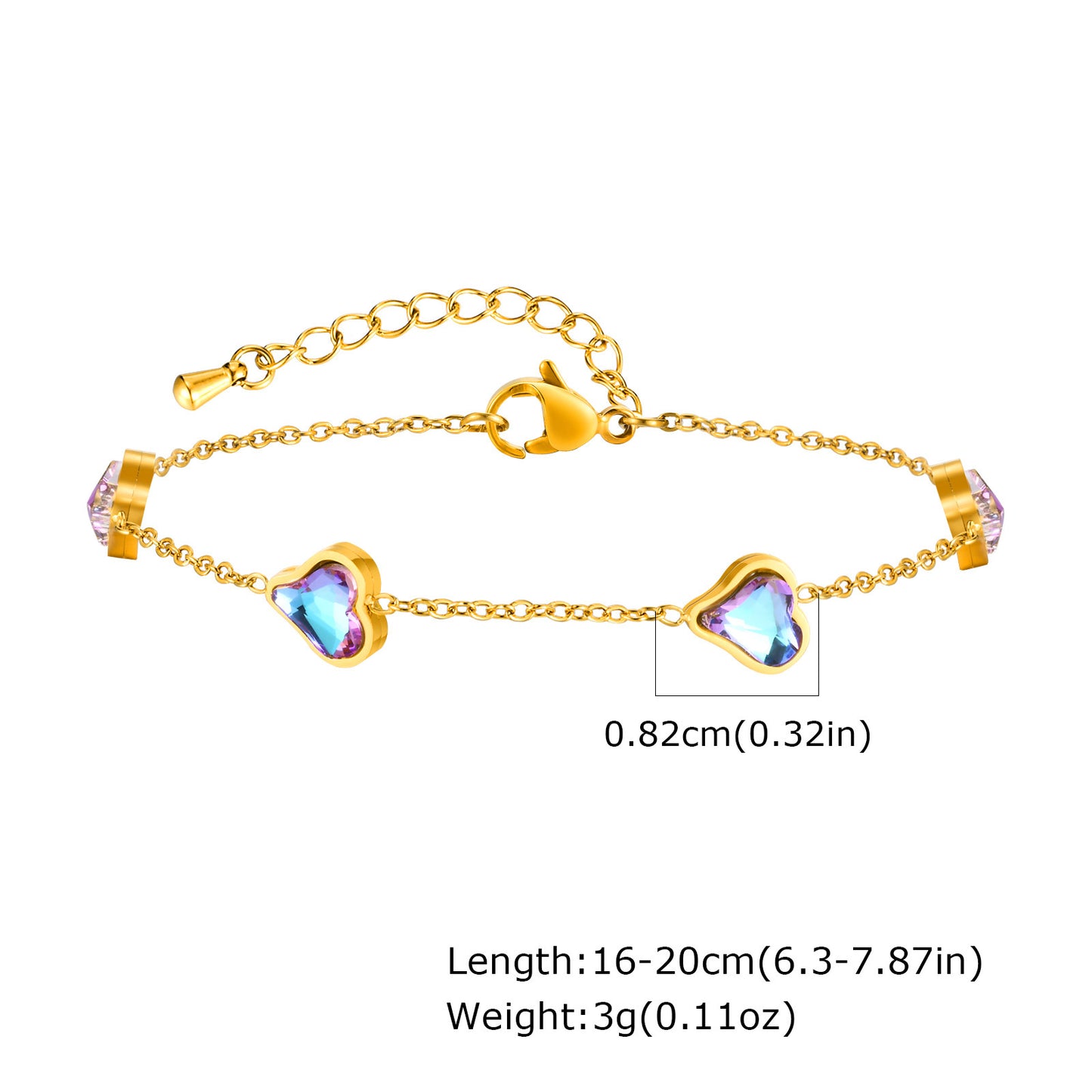 European And American Fashion Personalized Jewelry Gold Bracelet