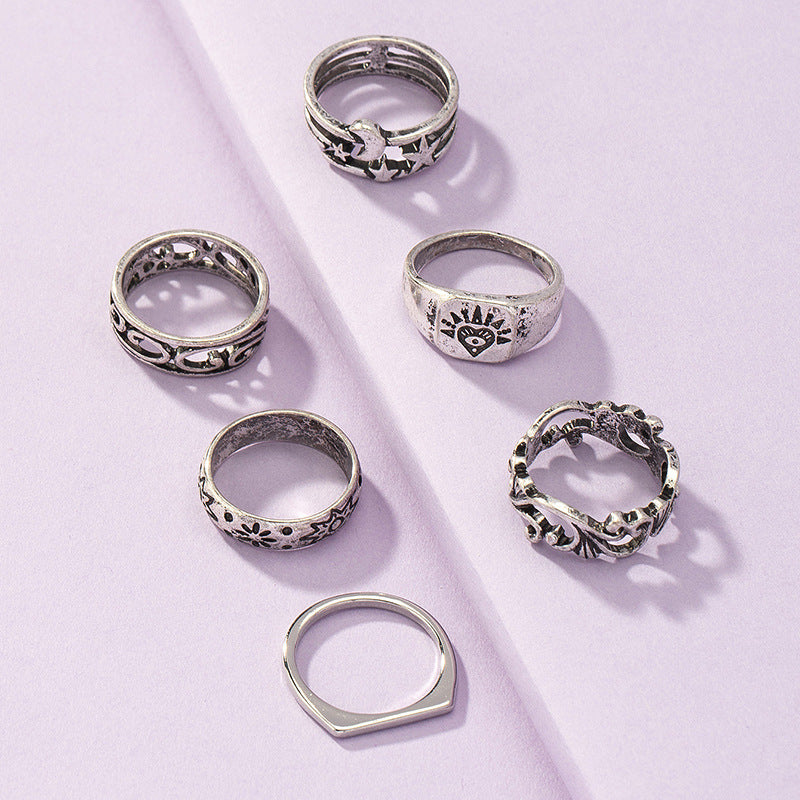 Vintage Inspired Ring Set - Vienna Verve Collection