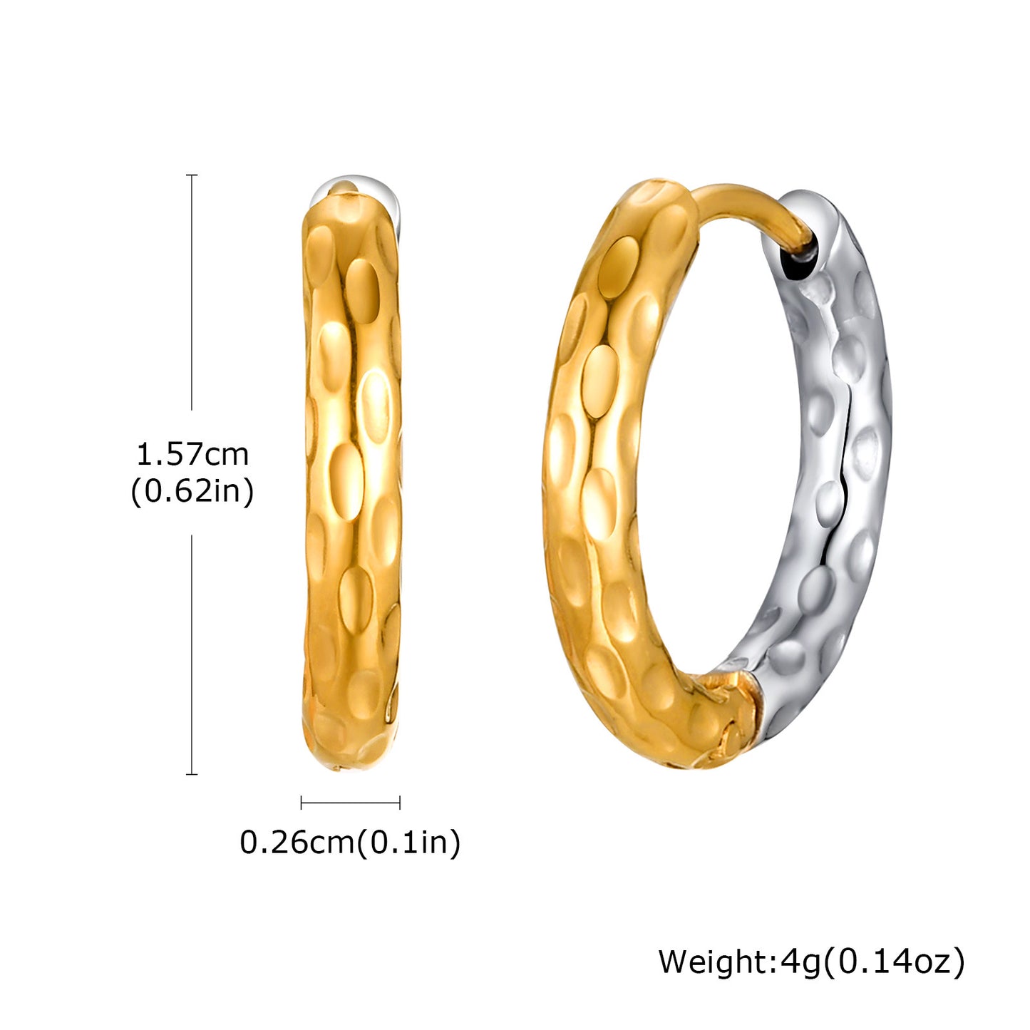 Jewelry Stainless Steel Geometric Rhombus Earrings Gold Ladies