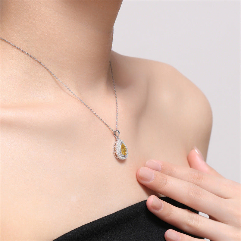 Vintage 925 Sterling Silver Pendant Necklace