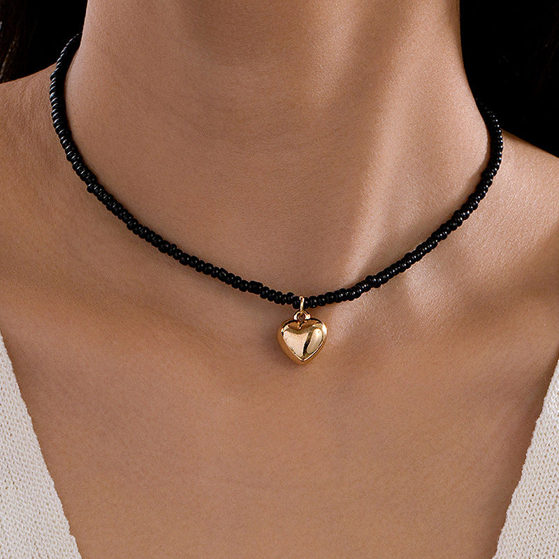 Planderful Vienna Verve Necklace – Unique Metal Texture Pendant