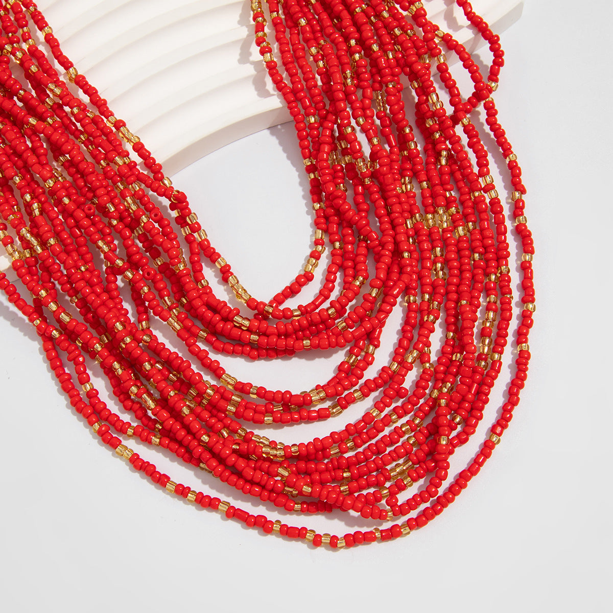 Planderful Vienna Verve Necklace – Exaggerated Multi-Layer Bohemian Style