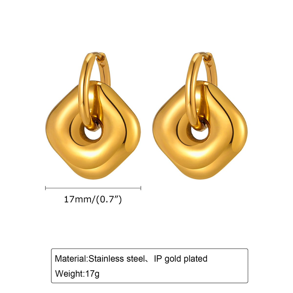 Geometric Earrings — Three Designs