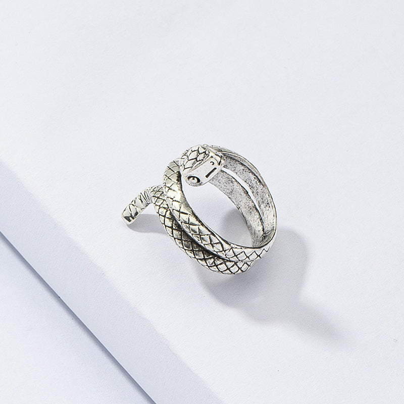 European Inspired Alloy Snake Ring - Vienna Verve Collection