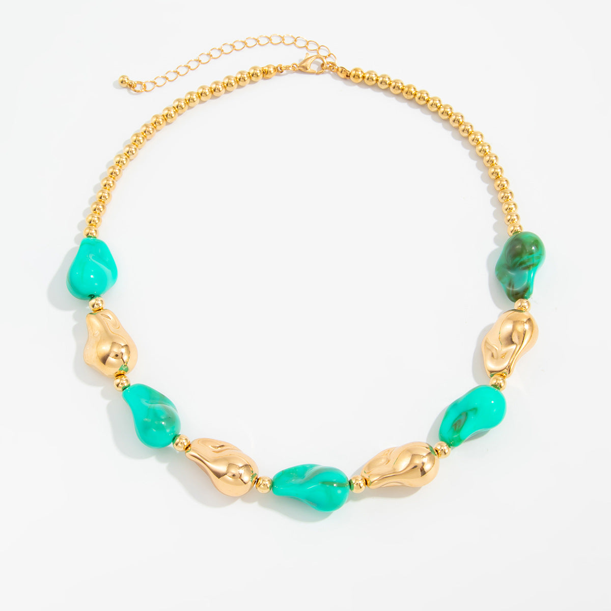 French Baroque Pearl Bead Necklace