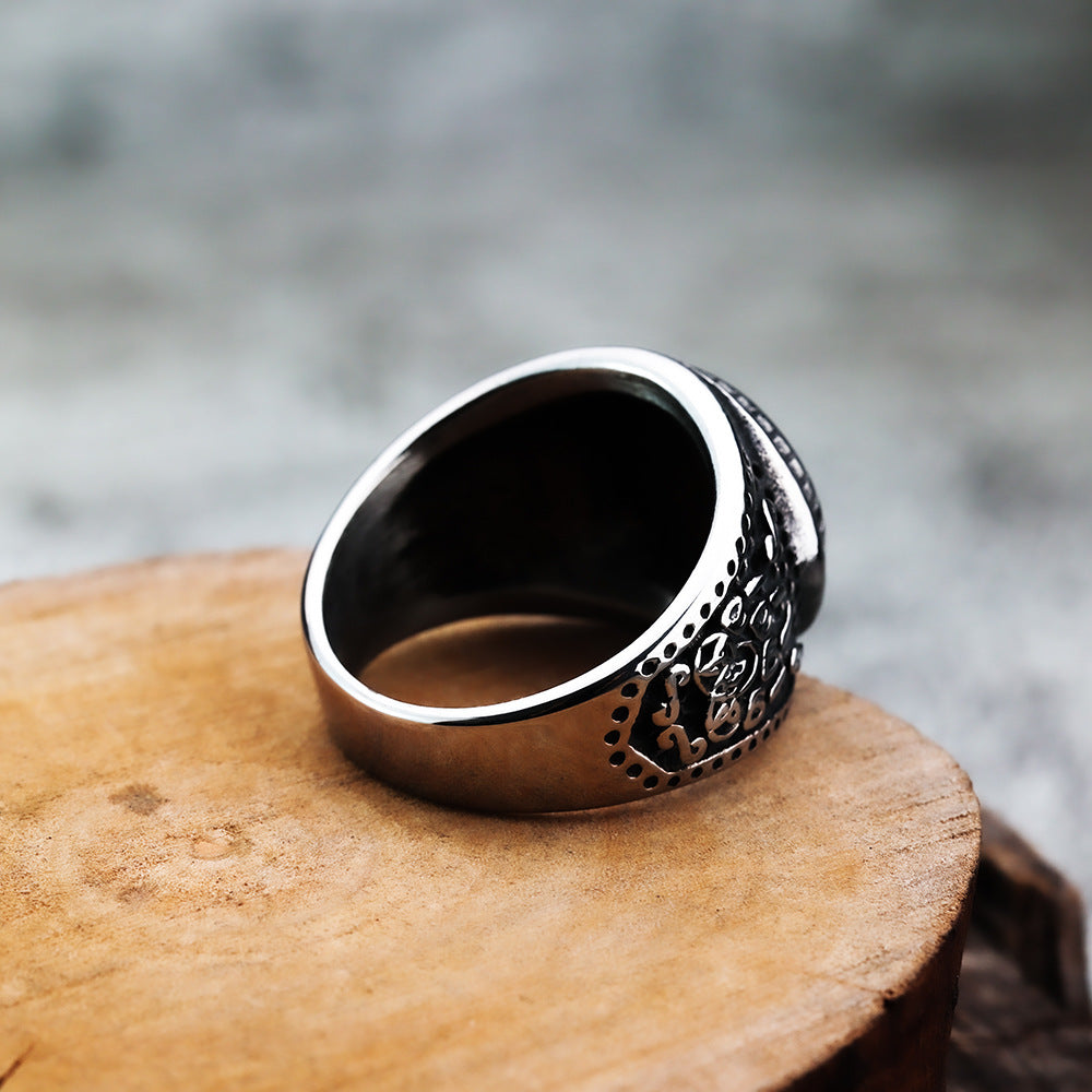 Amazon Fashion Viking Ring Nordic Style Bear Claw Men's Ring