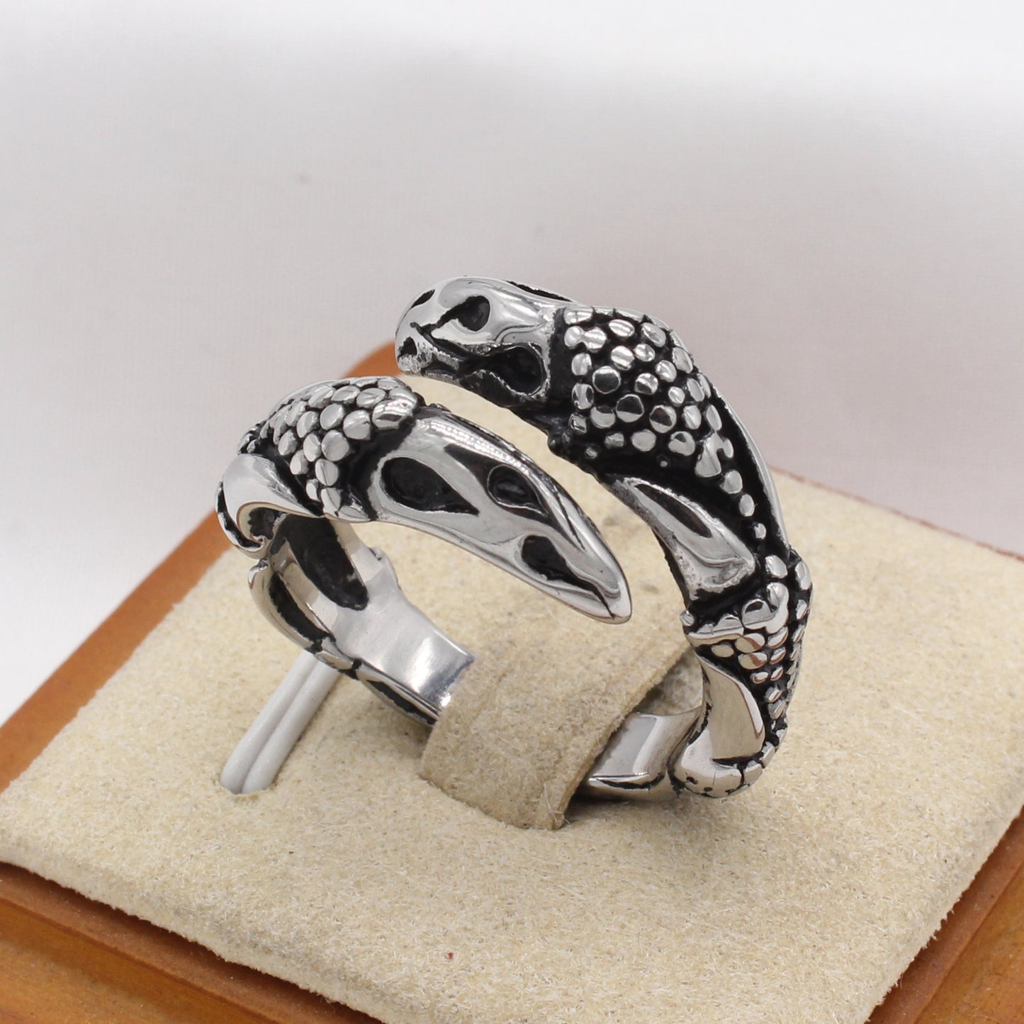 Planderful Jewelry Mens Monster Claw Stainless Steel Ring