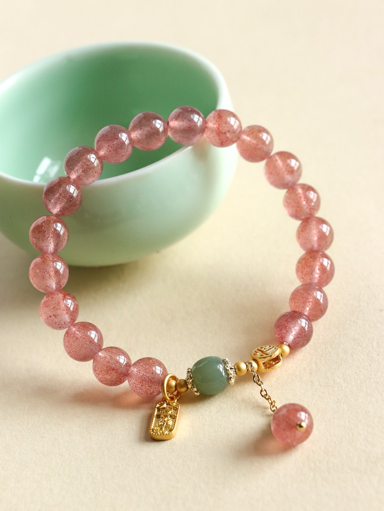 Planderful Fortune's Favor Bracelet – Elegant Crystal Design for Couples