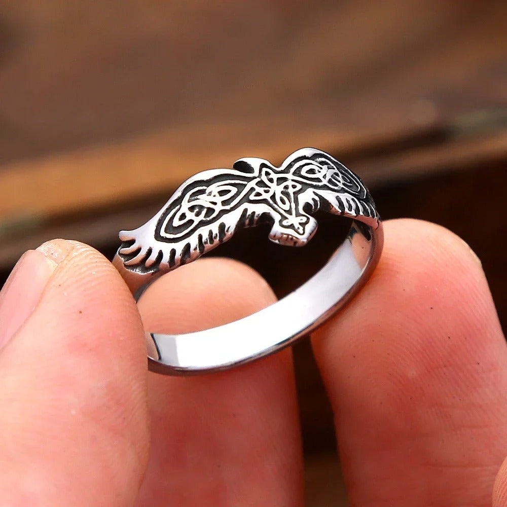 Celtic Viking Stainless Steel Men's Ring