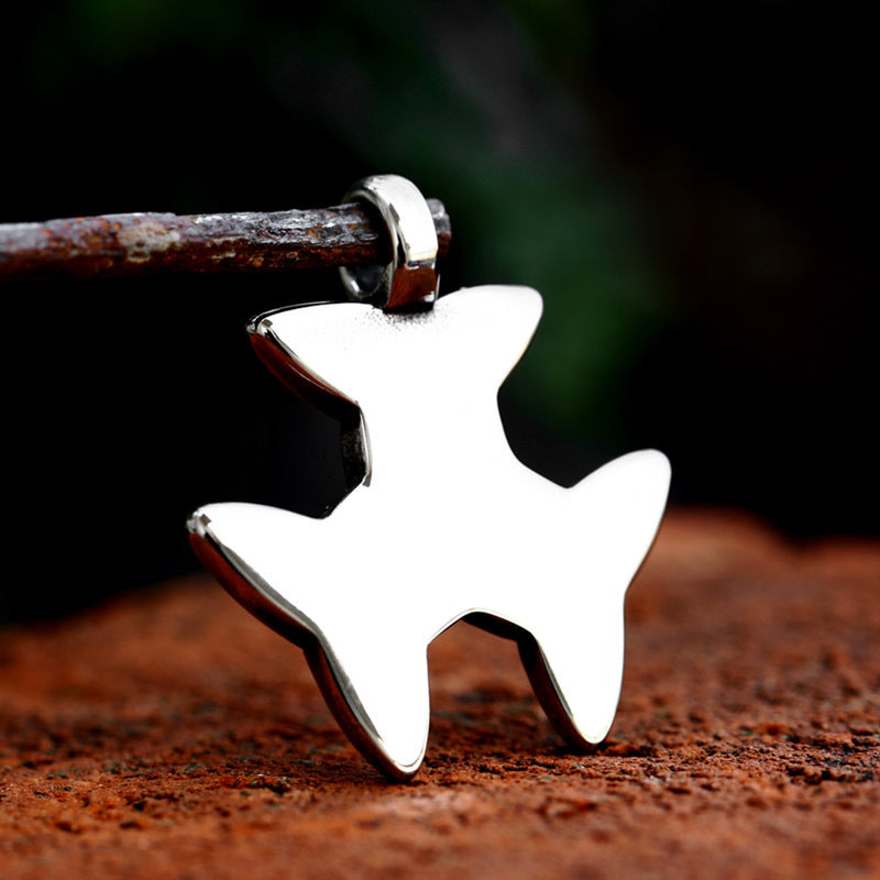 Viking Celtic Knot Titanium Steel Pendant for Men - Retro Simple Jewelry Wholesale