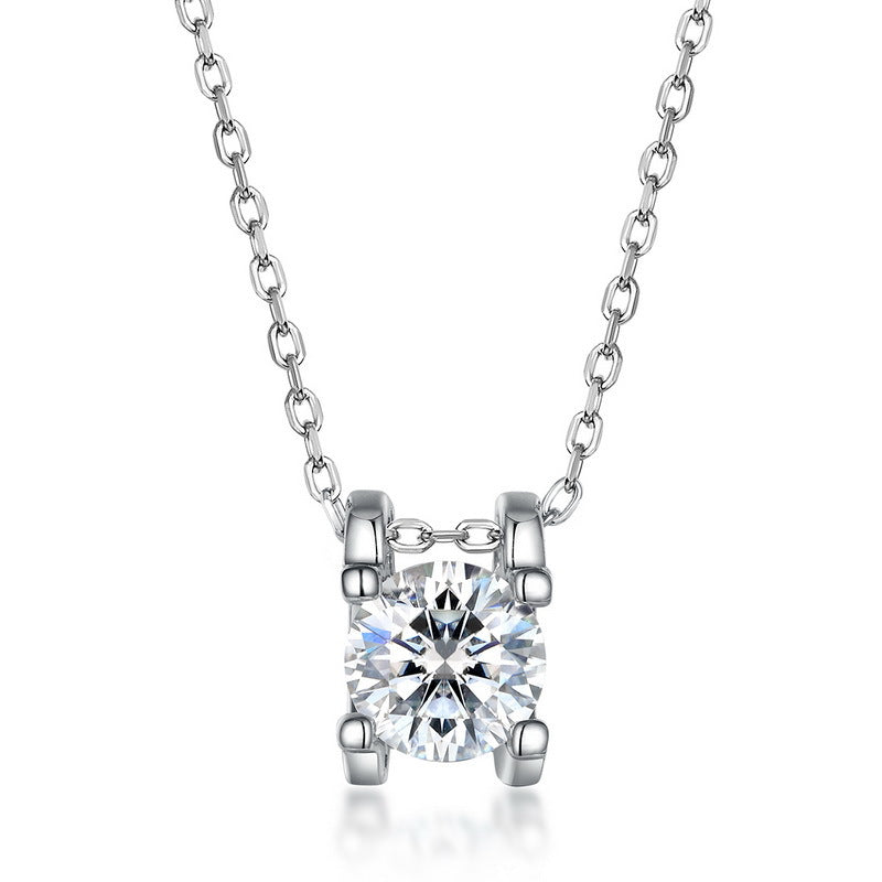 S925 Sterling Silver Moissanite Minimalist Jewelry Collection