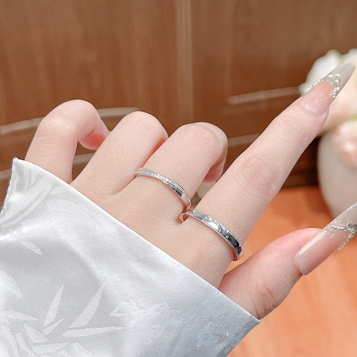 Promise Pair S925 Sterling Silver Ring