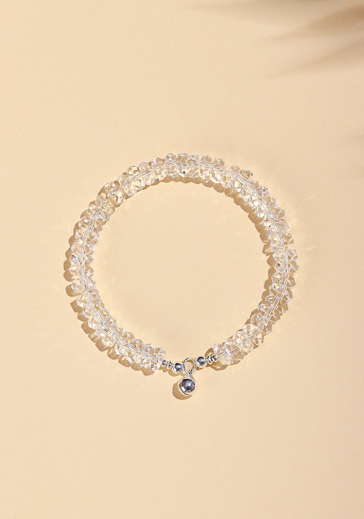 Planderful Fortune's Favor Bracelet – Elegant White Crystal Design