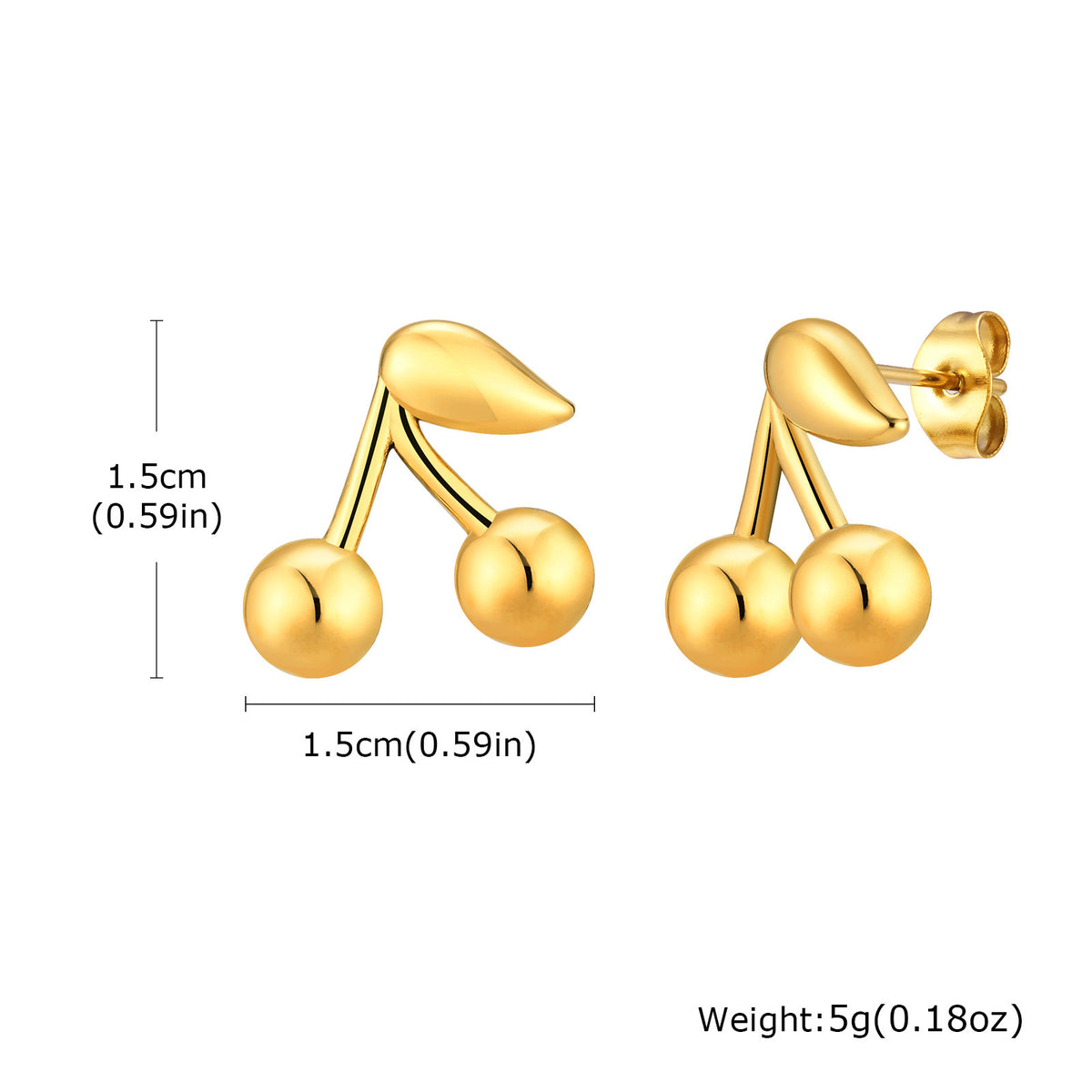 Modern Stainless Steel Earrings — Multiple Styles