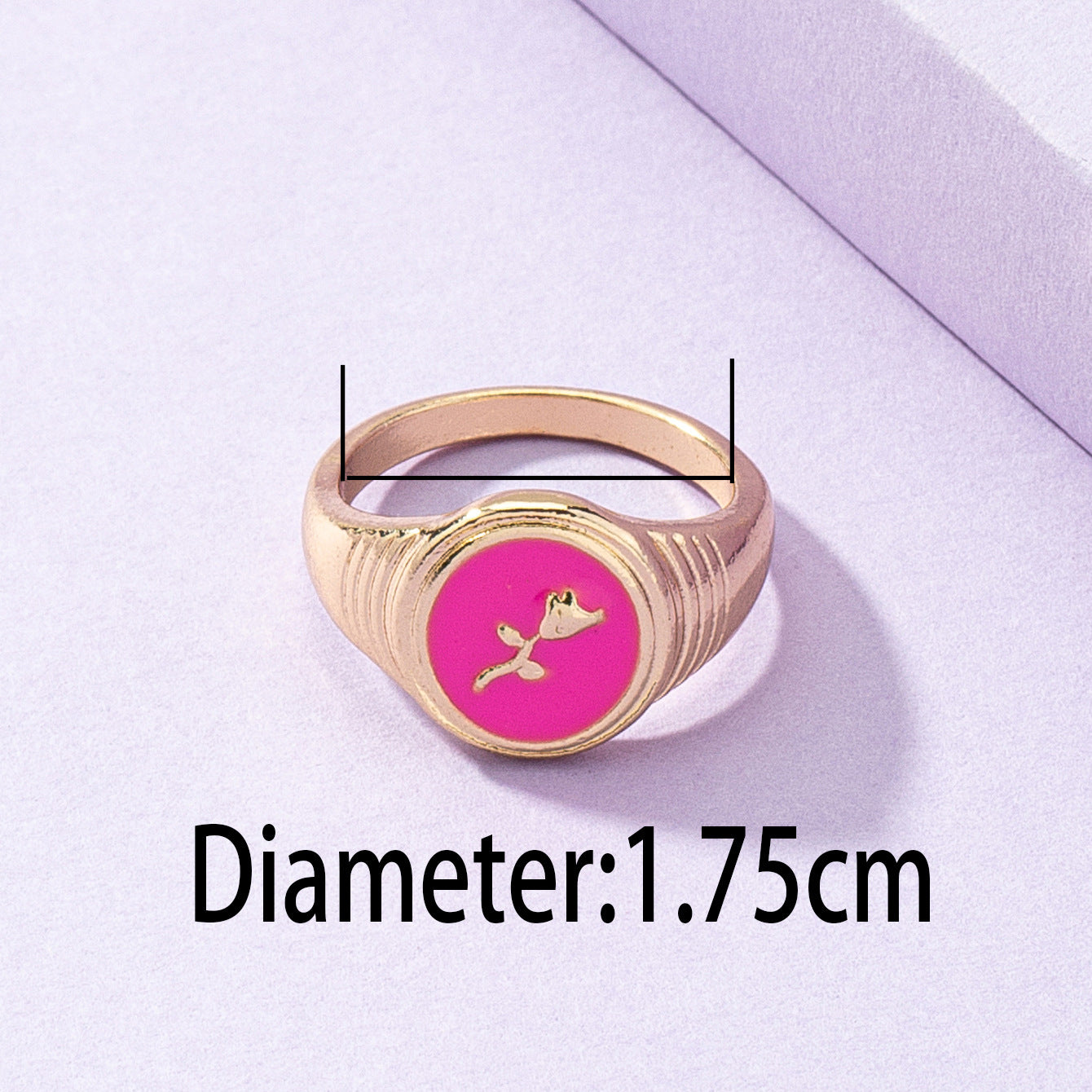 Rose Ring Cross-Border Hand Ornament - Vienna Verve Collection