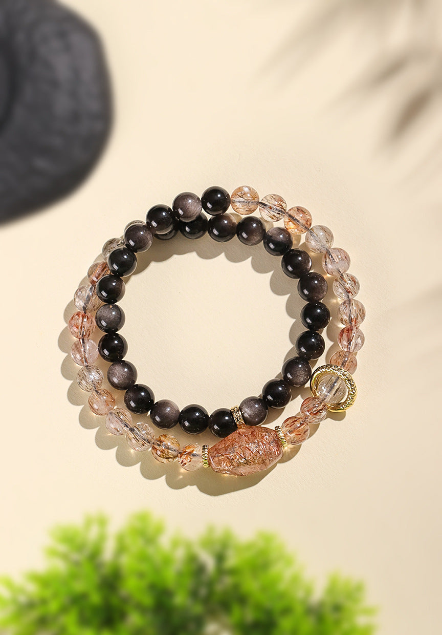 Planderful Fortune's Favor Bracelet – Elegant Crystal Beaded Design