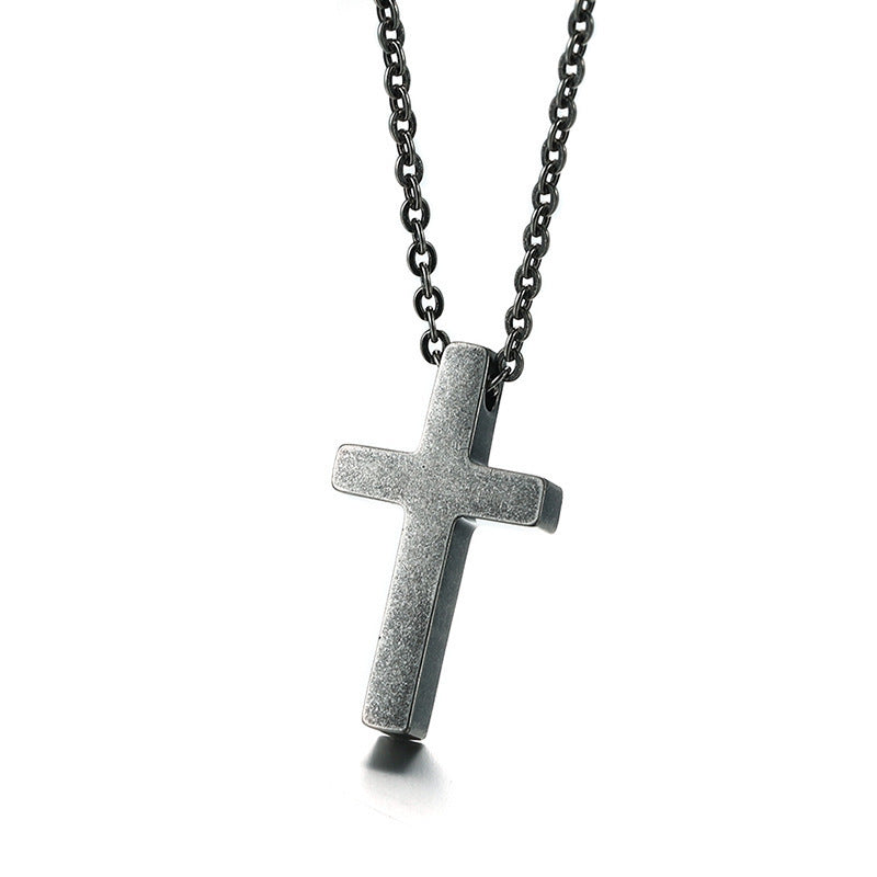 5 Colors Fashionable Cross Necklace Personalized Pendant Jewelry