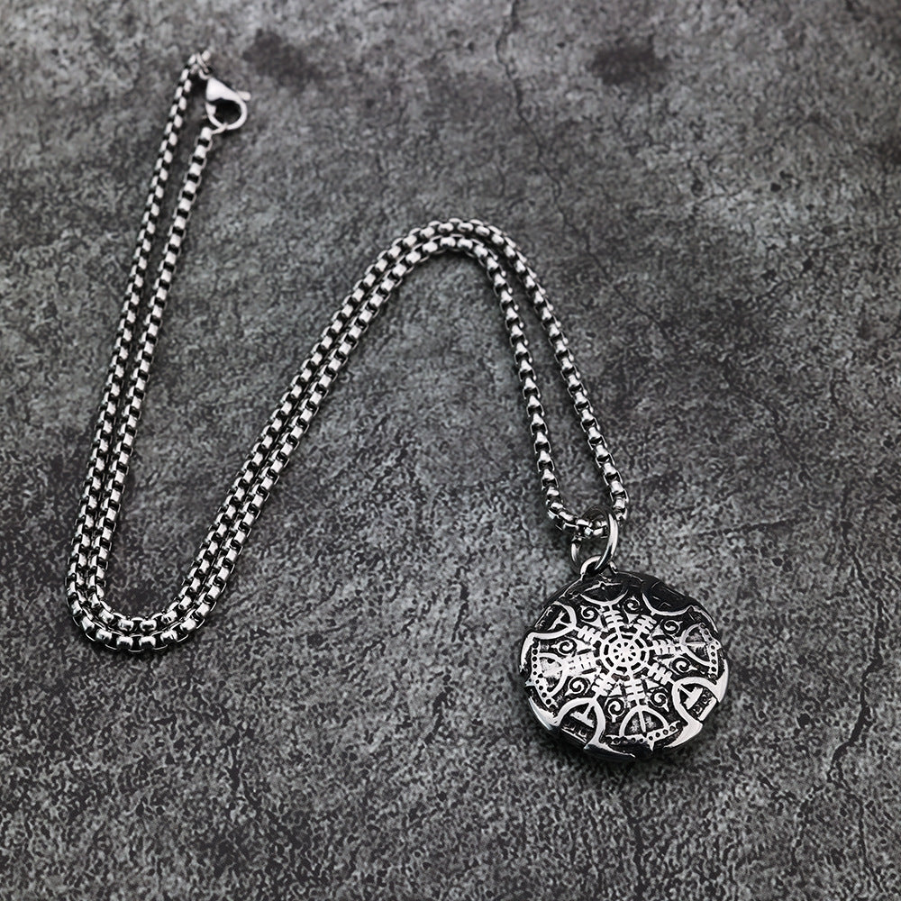 Titanium Steel Luxury Jewelry Wholesale Pendant Necklace for Men